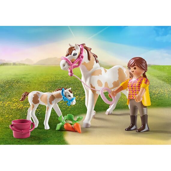 Playmobil 71243 Paard Met Veulen