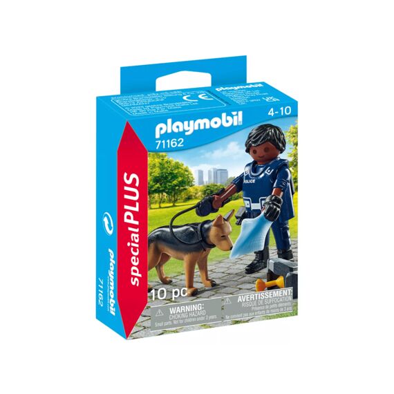 Playmobil 71162 Politieagent Met Speurhond