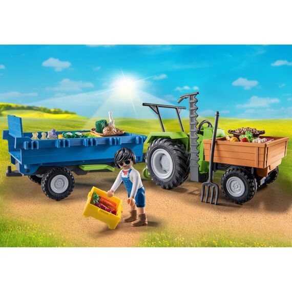 Playmobil 71249 Trekker Met Aanhanger