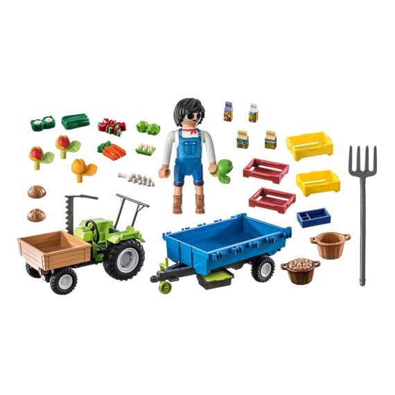 Playmobil 71249 Trekker Met Aanhanger