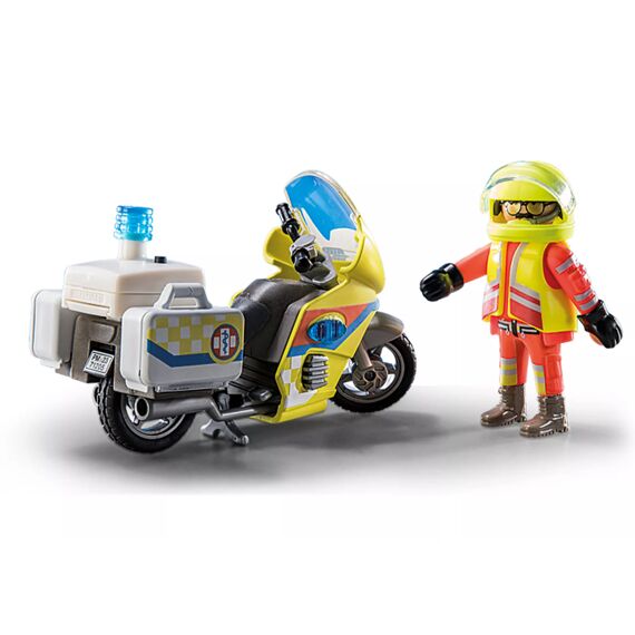 Playmobil 71205 Noodmotorfiets Met Zwaailicht