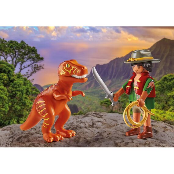 Playmobil 71206 Avonturier Met T-Rex