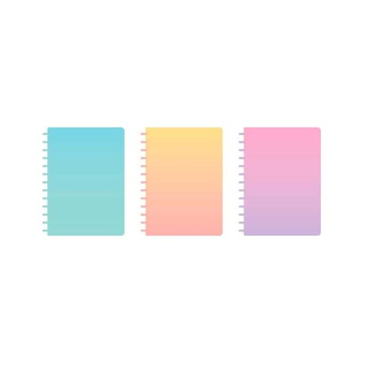 Rainbow Pastel Schrift Pvc A4 Commercieel Geruit 90Gr 144Bl Assortiment Prijs Per Kleur