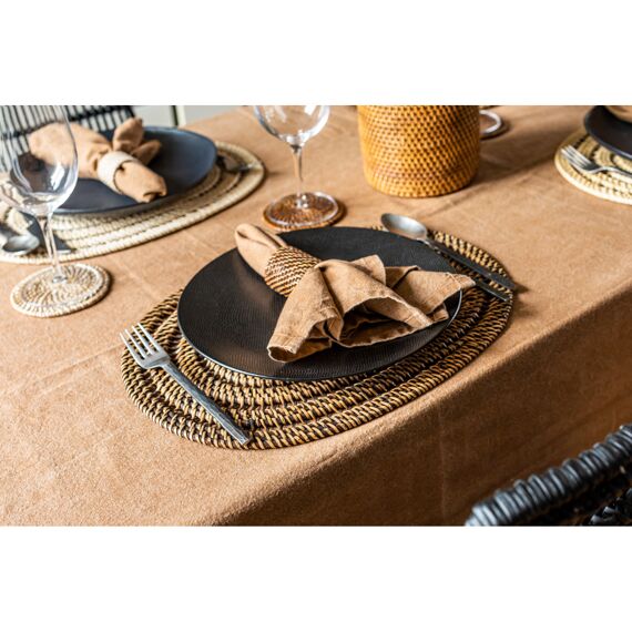 Placemat Rattan Ovaal 30X40Cm