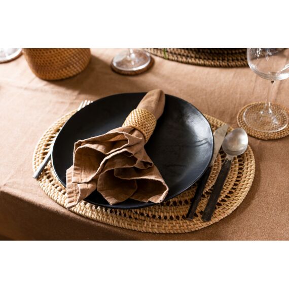 Placemat Rattan Ovaal 30X40Cm