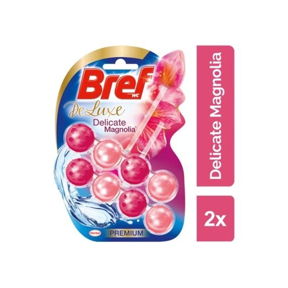 Bref Wc-Reiniger Blok De Luxe Delicate Magnolia 2X50Gr