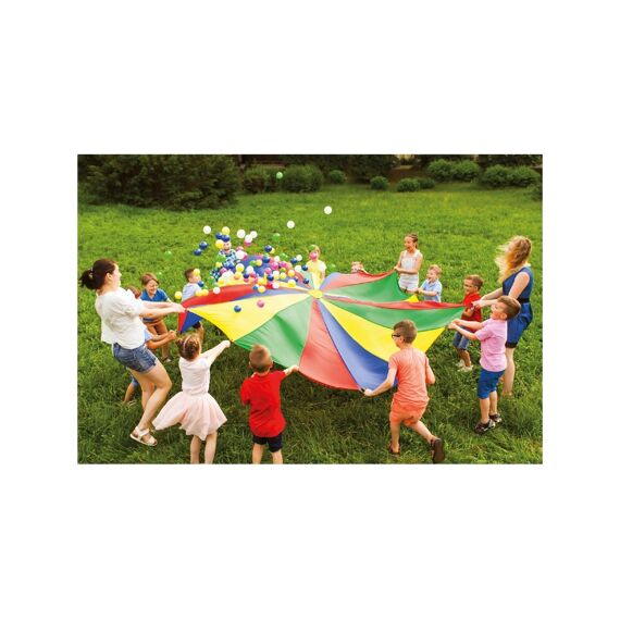 Outdoor Play Parachutedoek Met Ballen