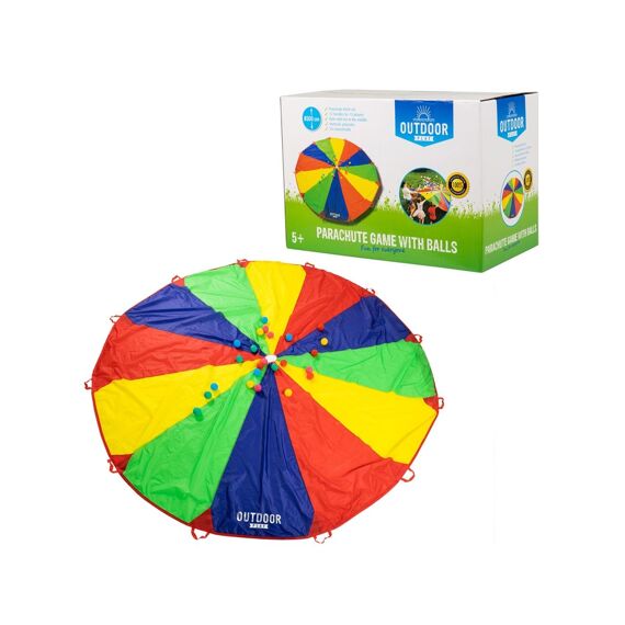 Outdoor Play Parachutedoek Met Ballen