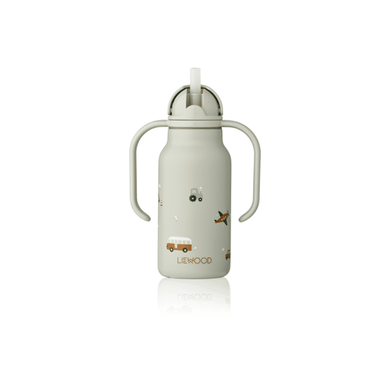Liewood Kimmie Fles 250Ml Vehicles / Dove Blue