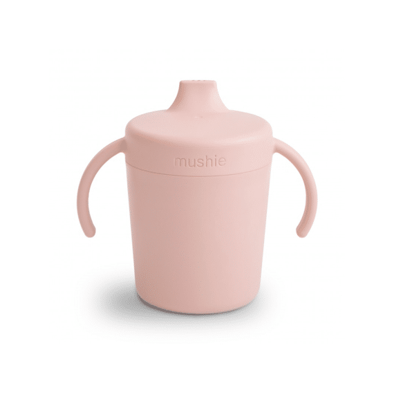 Mushie Training Drinkbeker Blush