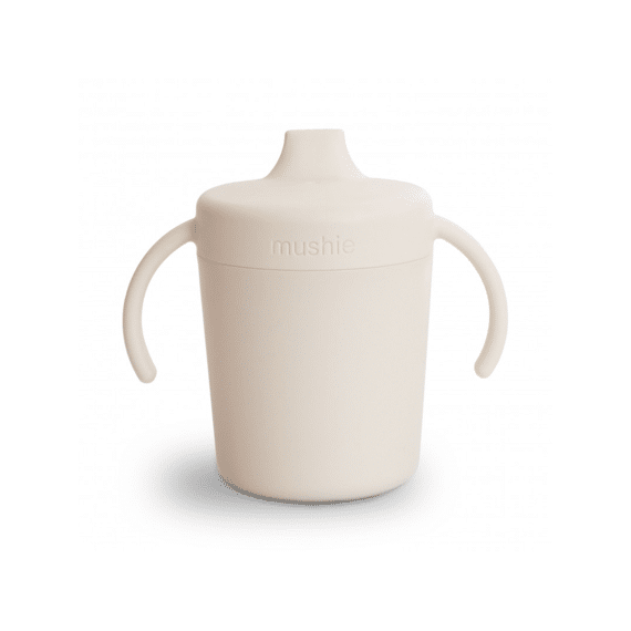 Mushie Training Drinkbeker Ivory