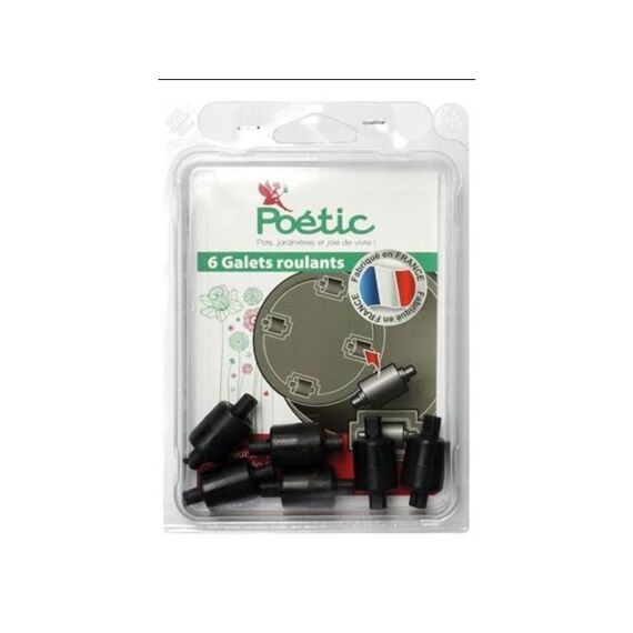 Eda Poetic Joy Bloempot Wieltjes Set 6 Stuks