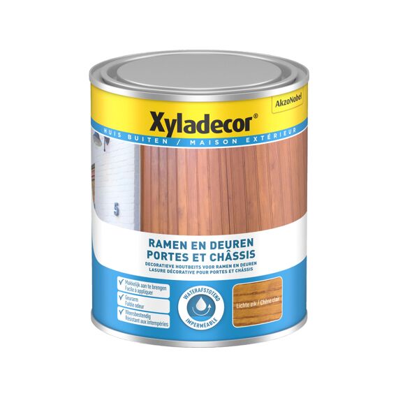 Xyladecor Ramen & Deuren Wb Lichte Eik 750Ml