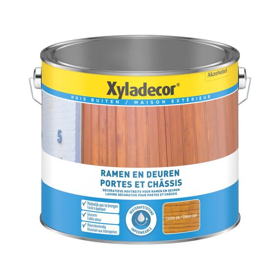 Xyladecor Ramen & Deuren Wb Lichte Eik 2,5L