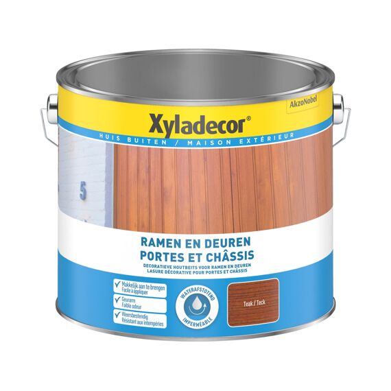 Xyladecor Ramen & Deuren Wb Teak 2,5L