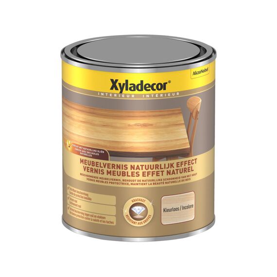 Xyladecor Meubel Vernis Natuurlijk Effect Kleurloos 1L