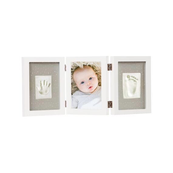 Happy Hands Driedelig Frame Baby Print Kit 52x22cm