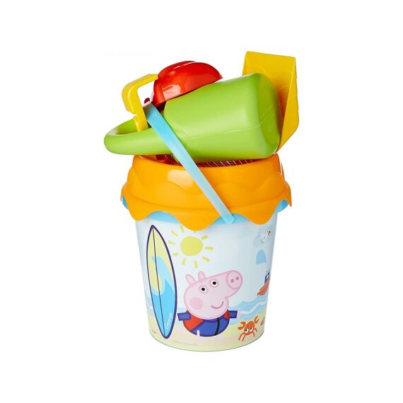 Smoby 040237 Peppa Pig Medium Gevulde Strandemmer 5 Accessoires