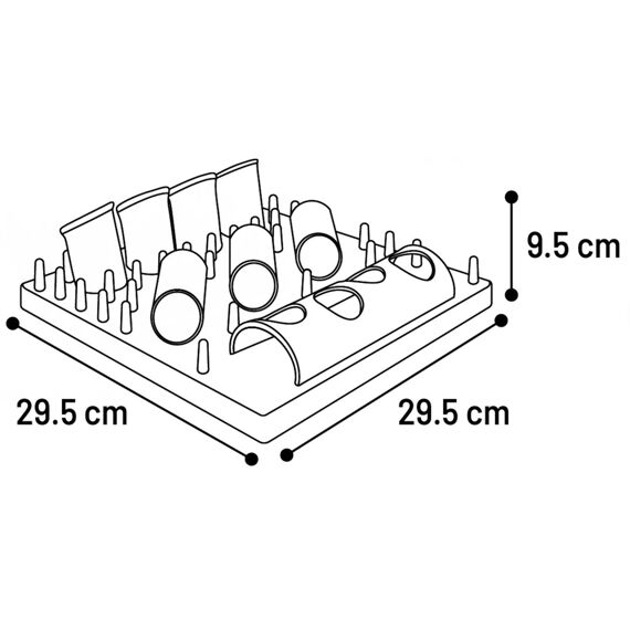 Flamingo Poezenspeelgoed Interactief Kattenspeelgoed Fumbo Grijs/Petrol 29,5X29,5X9,5Cm