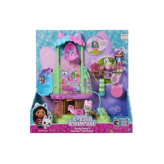 Gabby's Dollhouse Kitty's Fairy's Garden Treehouse