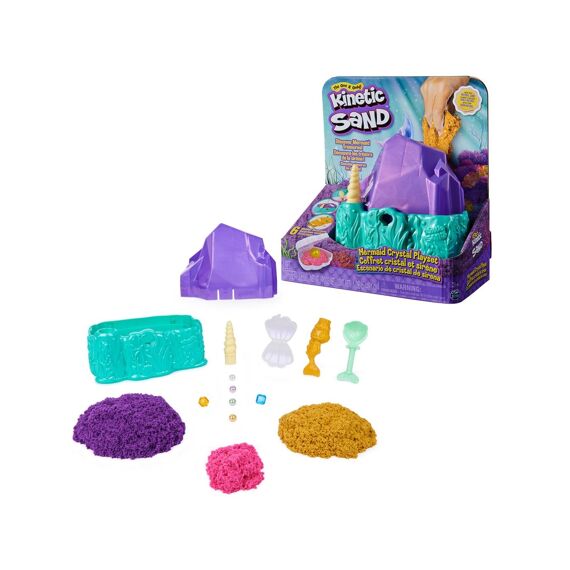 Kinetic Sand Mermaid Crystal Playset