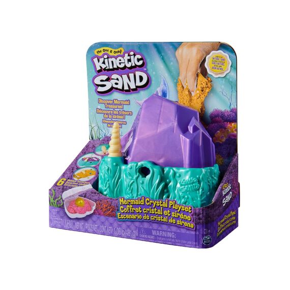 Kinetic Sand Mermaid Crystal Playset