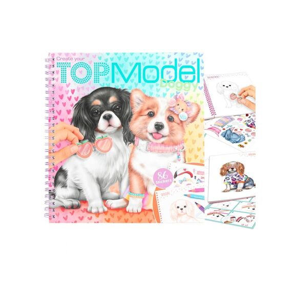 Create Our Topmodel Doggy Kleurboek