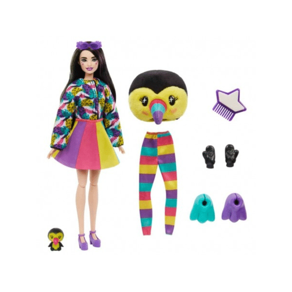 Barbie Color Reveal Cutie Jungle Reeks Toucan