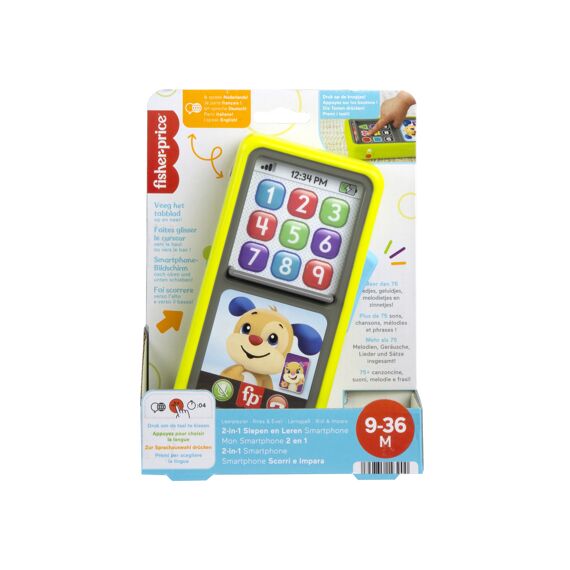 Fisher Price 2-In-1 Slide To Learn Smartphone