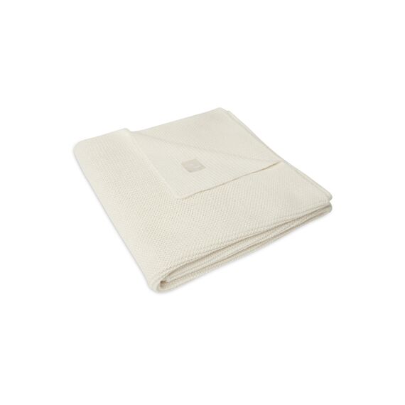 Jollein Deken Wieg 75X100Cm Basic Knit Ivory
