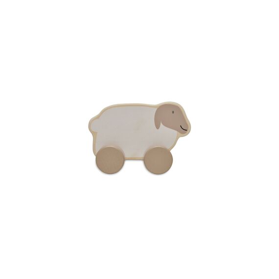 Jollein Houten Speelgoedauto 11X9X6Cm Farm Lamb