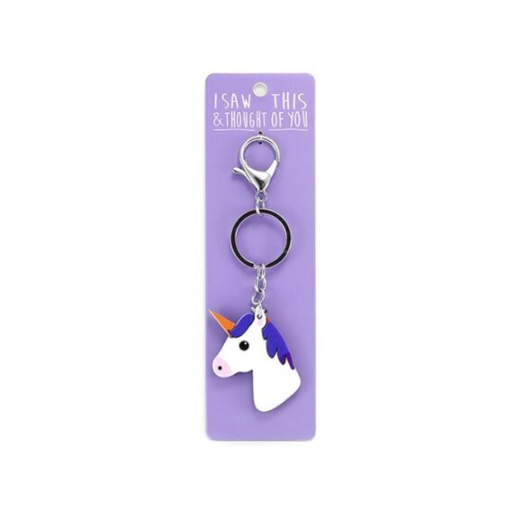 Sleutelhanger-I Saw This & Thougth Of You-Unicorn