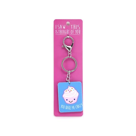 Sleutelhanger I Saw This & Thougth Of You You Bake Me Crazy