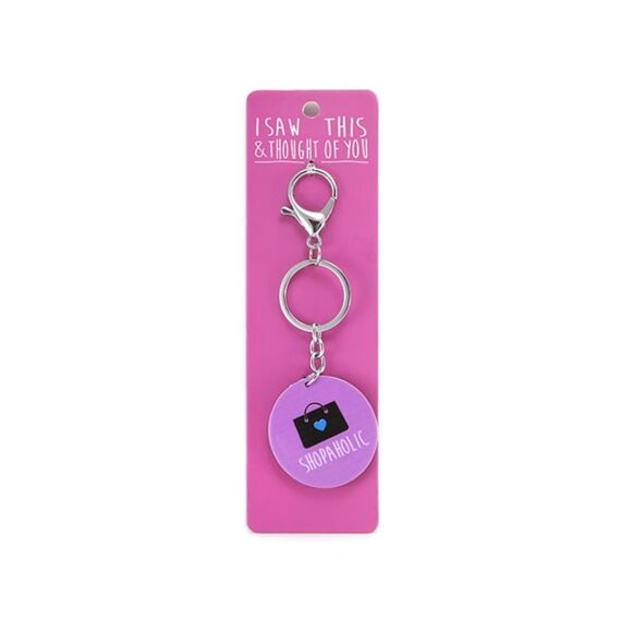 Sleutelhanger-I Saw This & Thought Of You-Shopaholic