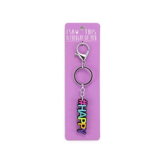 Sleutelhanger - I Saw This & Thought Of You - #Happy