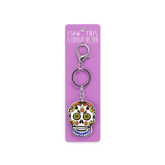 Sleutelhanger I Saw This & Thought Of You Candy Skull