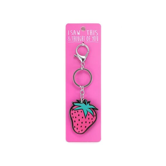 Sleutelhanger I Saw This & Thought Of You Strawberry