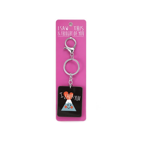Sleutelhanger - I Saw This & Thought Of You - I Lava You