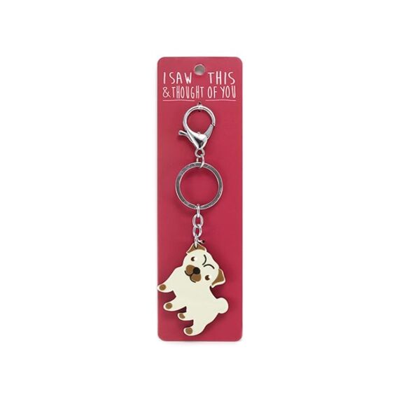 Sleutelhanger I Saw This & Thought Of You Pug