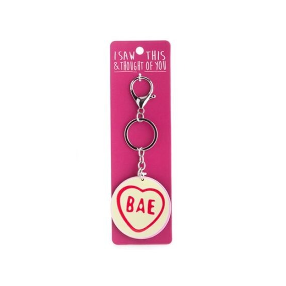 Sleutelhanger-I Saw This & Thought Of You-Bae Loveheart