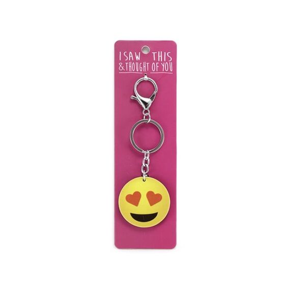 Sleutelhanger I Saw This & Thought Of You Heart Eyes Emoji