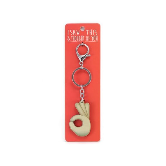 Sleutelhanger I Saw This & Thought Of You Ok Emoji