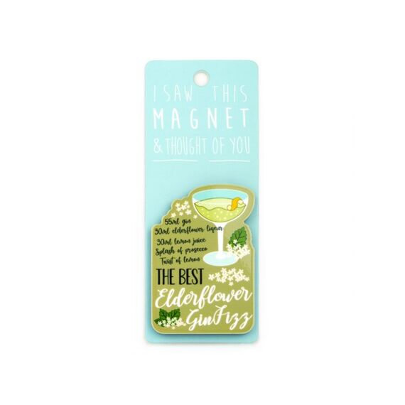 Magneet - I Saw This & Thought Of You - Elderflower Gin Fizz