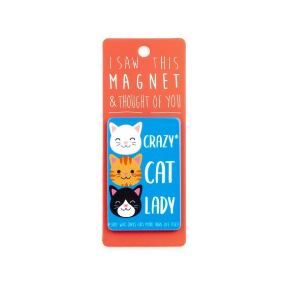 Magneet - I Saw This & Thought Of You - Crazy Cat Lady