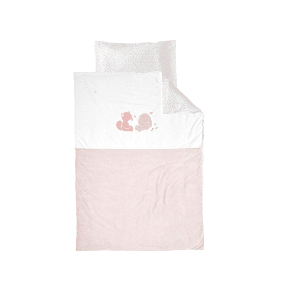 Nattou Alice En Pomme Dekbedovertrek 100X140Cm Met Kussensloop 40X60Cm