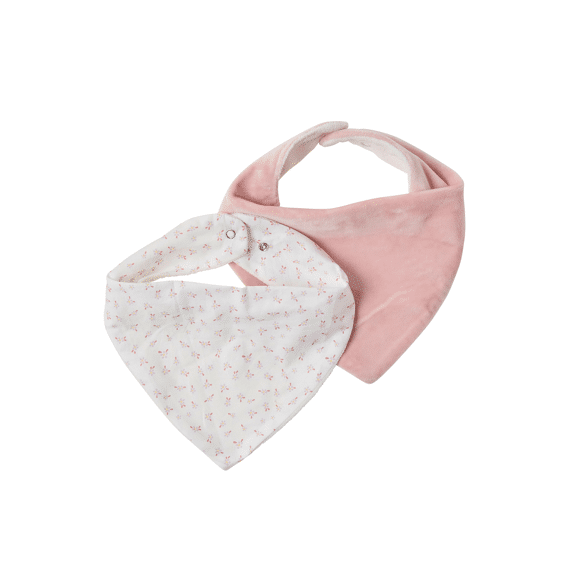 Nattou Alice En Pomme Set 2 Bandana Slabbetjes