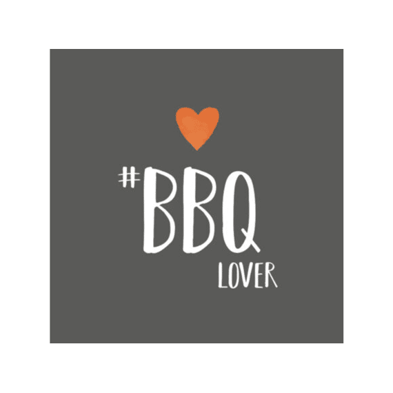 Ppd Bbq Lover Serivetten 25X25Cm - 20 Stuks