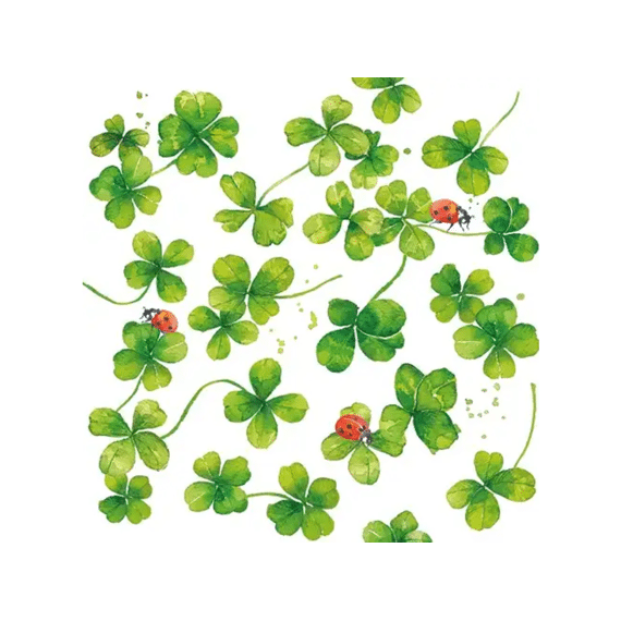 Ppd Luck Servietten 25X25Cm - 20 Stuks