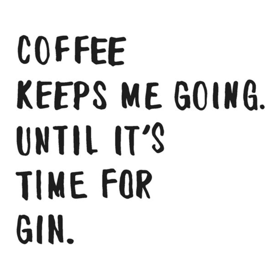 Ppd Coffee And Gin Servietten 25X25Cm - 20 Stuks