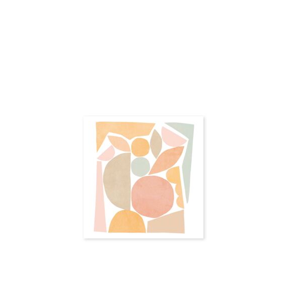 Ppd Collage Servietten 25X25Cm - 20 Stuks